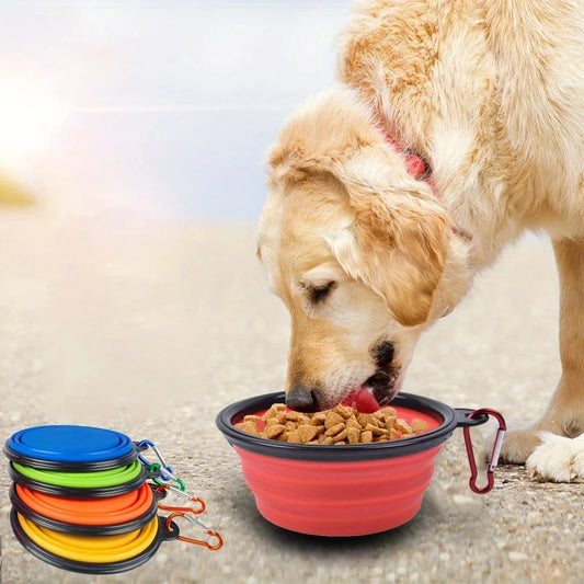 Dog Travel Bowl – Foldable Portable Food & Water Bowl